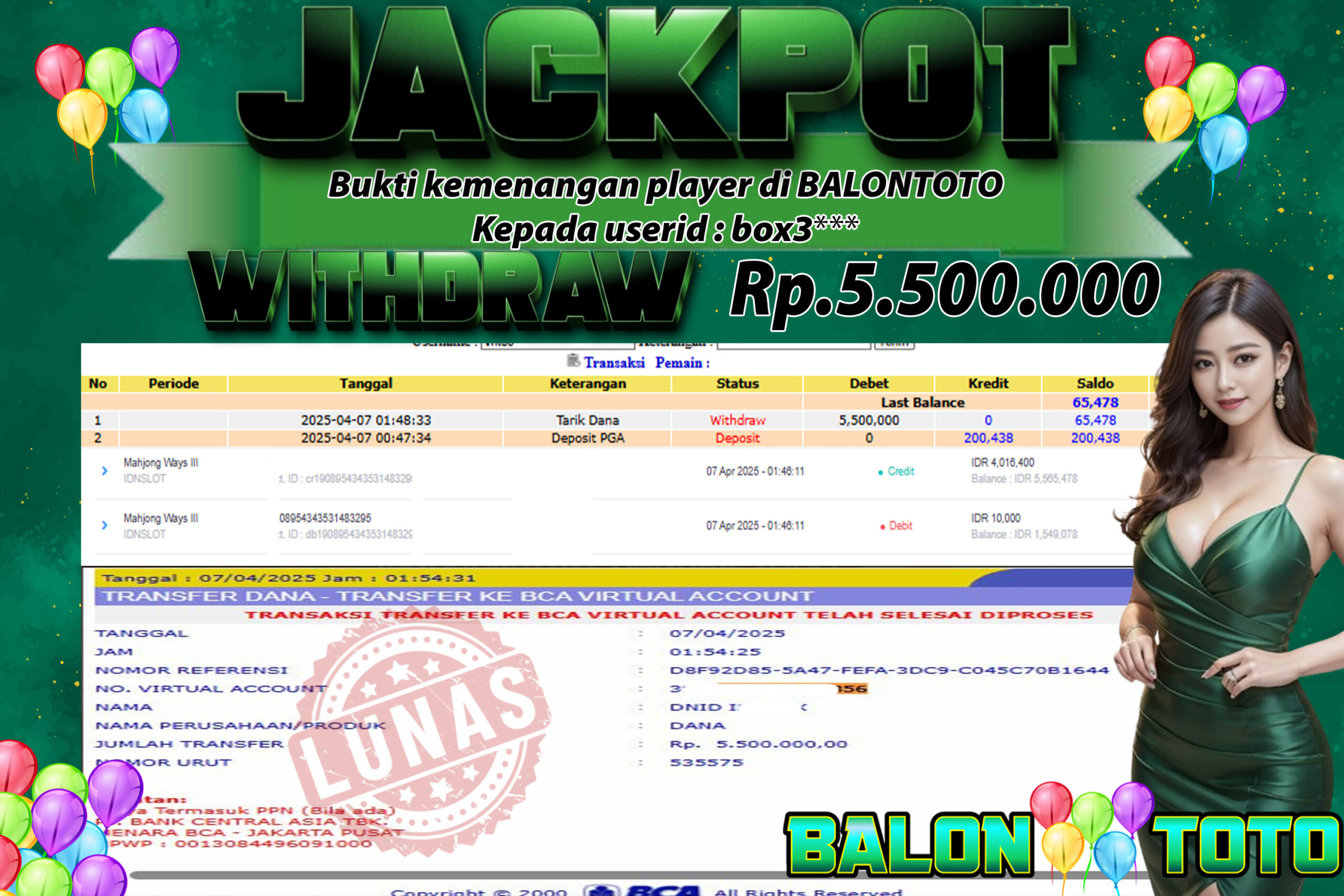 Prediksi BALONTOTO